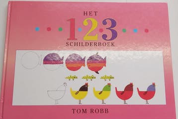 Het 1, 2, 3 schilderboek 9789035906297 Tom Robb, Boeken, Hobby en Vrije tijd, Verzenden, Gelezen, Tom Robb