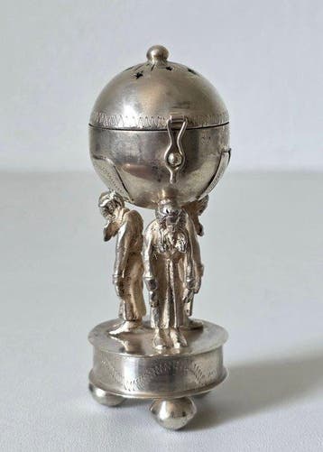 Judaica - Zilver - Ca. 1891 - Besamim Judaica Havdalah