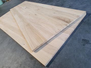 Meubelpaneel eiken 18x600x2500mm, Ophalen of Verzenden, Nieuw