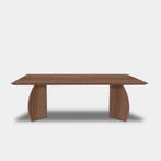 Tafel Rechthoekig Eikenhout  Driehoek  300x100, Huis en Inrichting, Tafels | Eettafels, Nieuw