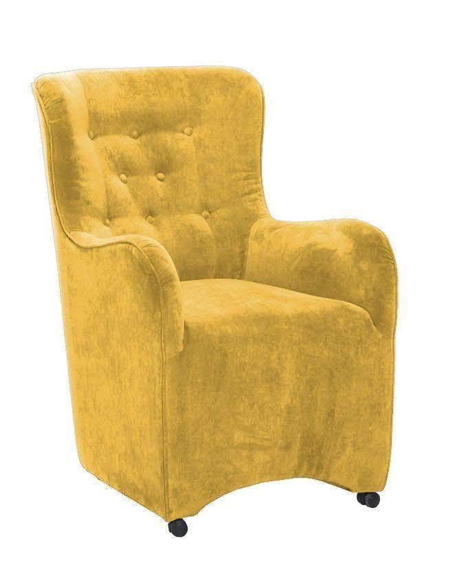 Eetkamerstoel Jennifer - eetkamerstoelen - Goud, Huis en Inrichting, Stoelen, Nieuw, Stof