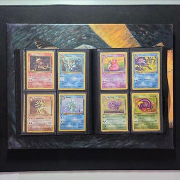 Compleet album -1st Edition - Master Set - WOTC- Fossil, Nieuw