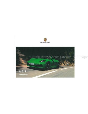 2021 PORSCHE 718 BOXSTER & CAYMAN HARDCOVER BROCHURE, Boeken, Nieuw, Porsche, Author