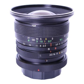 Sigma YS-Auto Widerama 18mm f/3.5 voor Canon FD, Verzenden, Zo goed als nieuw