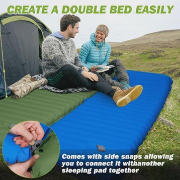 Extra Dikke Zelfopblaasbare Slaapmat - 10cm Dikte, Kamperen, Verzenden, Nieuw