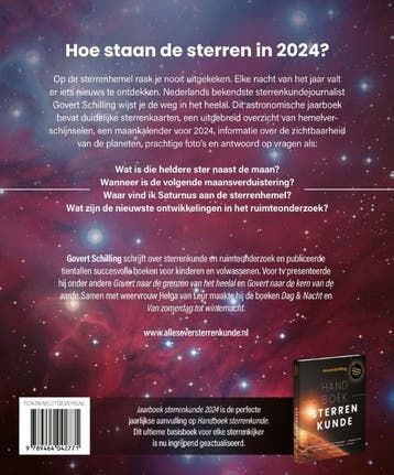 Jaarboek sterrenkunde 2024 9789464042771 Govert Schilling, Boeken, Verzenden, Zo goed als nieuw, Govert Schilling