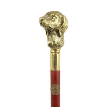A BRONZE-HANDLED WALKING STICK (Beeldjes - Decoratie), Verzenden, Nieuw
