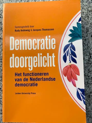 Democratie doorgelicht, Boeken, Gelezen, Verzenden, Politiek en Staatkunde, Nederland