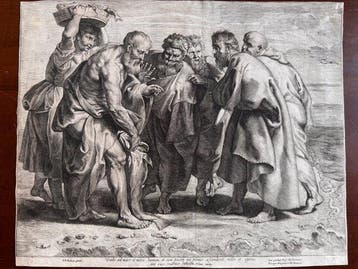 Lucas Vorsterman I (1595–1675) after Peter Paul Rubens - St., Antiek en Kunst