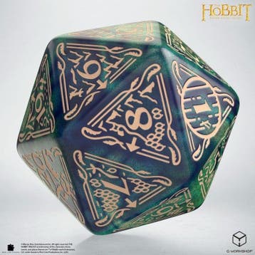 (Pre-order) The Hobbit Spindown Jumbo Die Tideborn TCG D20, Verzenden, Zo goed als nieuw