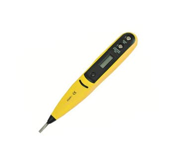 Digitale voltage tester - 12 tot 250V - Met LCD schermpje, Ophalen of Verzenden, Nieuw, Elektriciteit