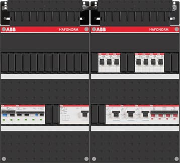 ABB Hafonorm PV-EV-WP-Groepenkast | HS 40A - 4 x ALS 63A, Ophalen of Verzenden, Nieuw, Groepenkast