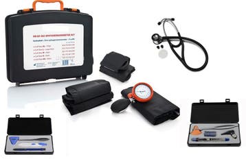 Handmatige bloeddrukmeter all in one set inclusief, Verzenden, Nieuw