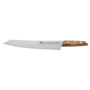 Dick vivum gekarteld broodmes | 26 cm, Verzenden