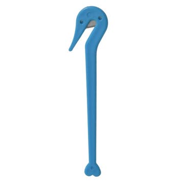 Fako Fashion - Elastiekmesje Blauw - Elastiek - Mesje -, Verzenden, Nieuw