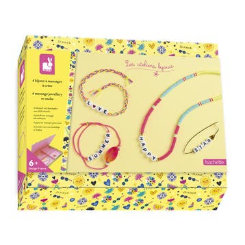 Janod knutselset sieraden - tekstba van €19,99 voor €19,90, Ophalen of Verzenden, Nieuw
