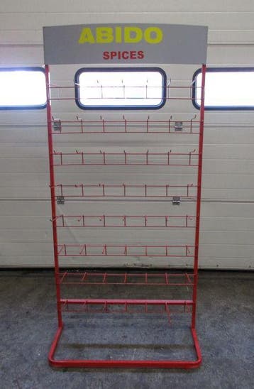 Rek, Display, B90 x D43 x H189cm, Gebruikt