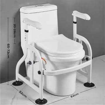 Verstelbare Toilet Armsteun met Zuignappen Antislip Sta-Op, Verzenden, Nieuw