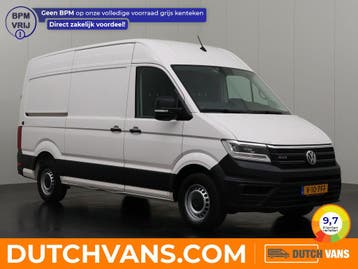 Volkswagen Crafter 2.0TDi Bestelbus 2021 L3 H3 Diesel, Auto's, Automaat, Euro 6, Volkswagen, Wit