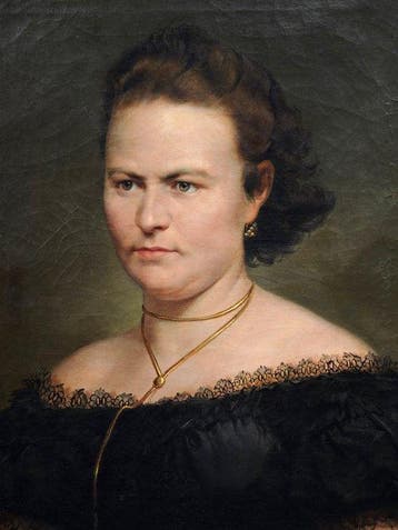 Emilio Sala y Francés (1850-1910) - Retrato de dama