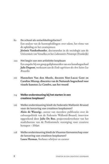 Starten in een creatieve loopbaan - SMart 9789401415484, Boeken, Verzenden, Gelezen, SMart