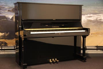 Yamaha U3H piano | Actieprijs | SOUMAN.NL, Zwart, Ophalen of Verzenden, Zo goed als nieuw, Piano