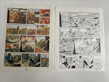 Tintin Vol 714 pour Sidney - page 53 en édition Lombard avec, Boeken, Nieuw