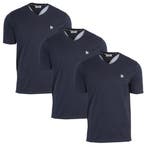 Donnay Donnay Heren - 3-Pack - V-neck T-Shirt Berno - Navy, Kleding | Heren, T-shirts, Verzenden, Nieuw