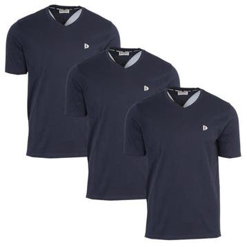 Donnay Donnay Heren - 3-Pack - V-neck T-Shirt Berno - Navy, Verzenden, Nieuw