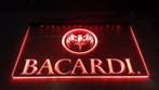 Bacardi neon bord lamp LED verlichting reclame lichtbak #1, Verzenden, Nieuw