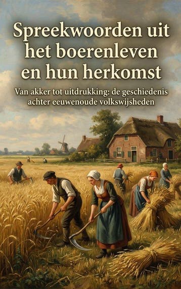 9789465509877 Spreekwoorden uit het boerenleven en hun he..., Boeken, Verzenden, Nieuw, Waries B.V.