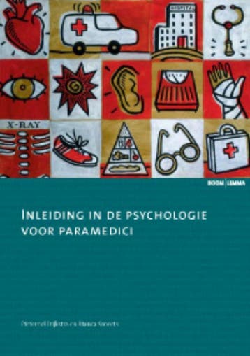 Inleiding in de psychologie voor paramedici 9789059315730, Verzenden, Zo goed als nieuw, Pieternel Dijkstra