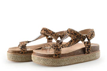 Poelman Espadrilles in maat 38 Bruin, Poelman, Bruin, Verzenden, Zo goed als nieuw