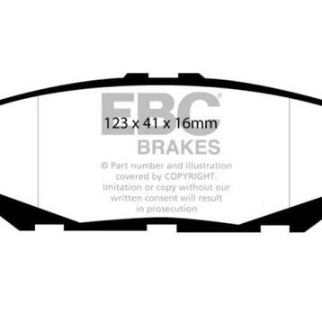 EBC 93-94 Lexus LS400 4.0 Redstuff Rear Brake Pads, Ophalen of Verzenden, Nieuw