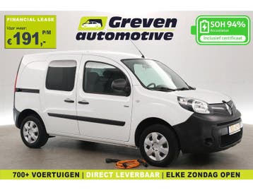 Renault Kangoo Z.E. 33kWh | Koopaccu | SOH 94% | Airco |, Automaat, Renault, Wit, Elektrisch