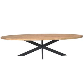 Eettafel Dakota | 300 cm | Ovaal | Starfurn, Ophalen of Verzenden, Nieuw