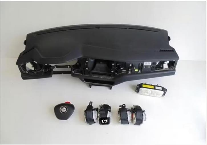 Dashboard + Airbags + Veiligheidsgordels POLO, Auto-onderdelen, Dashboard en Schakelaars, Nieuw, Volkswagen, Verzenden