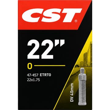 CST Binnenband 22 inch - Dunlop ventiel 40 mm - Hoogwaard..., Fietsen en Brommers, Fietsonderdelen, Ophalen of Verzenden, Nieuw