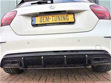 A45 DIFFUSER | 2012-2018 | voor Mercedes-Benz A-Class W176, Auto-onderdelen, Mercedes-Benz, Nieuw, Ophalen of Verzenden, Achter