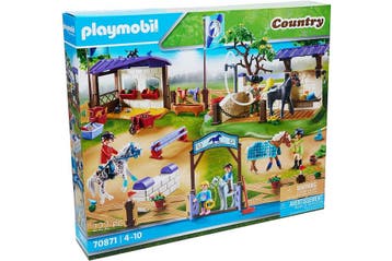 Playmobil Paardrijtoernooi met wasplaats - 70871 (Nieuw), Verzenden, Nieuw