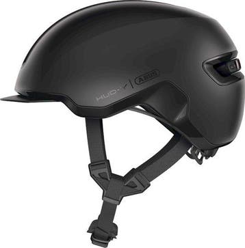 Fietshelm ABUS HUD-Y velvet black L - 57-61 cm - zwart - Ges, Verzenden, Nieuw