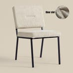 *WOONWINKEL* PEPP Interiors Soho Beige Eetkamerstoel, Huis en Inrichting, Stoelen, Verzenden, Nieuw, Stof
