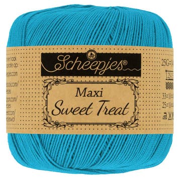 Scheepjes Maxi Sweet Treat - 146 Vivid Blue, Ophalen of Verzenden, Nieuw, Breien of Haken, Wol of Garen