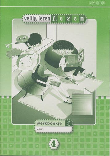 Veilig Leren Lezen Kim versie Werkboekje Maan kern 4 (per st, Verzenden, Nieuw
