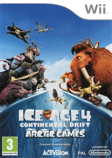 Wii Ice Age 4: Continental Drift, Verzenden, Zo goed als nieuw