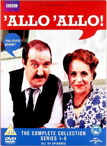 ´Allo ´Allo complete collection 1 - 9       Gratis verzenden, Alle leeftijden, Verzenden, Gebruikt, Komedie