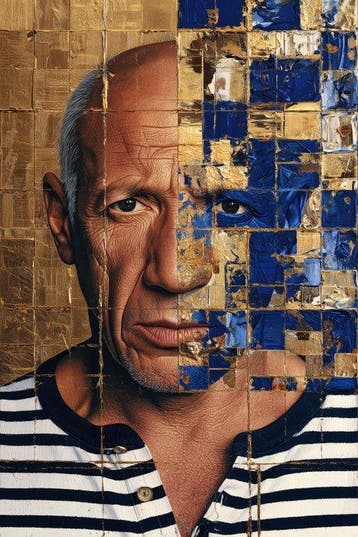 Iconica - Picasso: Cubist Alchemy - unique 1/1 XXL (150 x