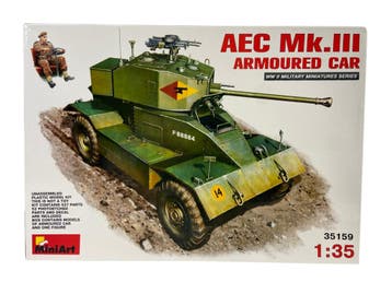 AEC Mk.III Armoured Car, Hobby en Vrije tijd, Modelbouw | Auto's en Voertuigen, Verzenden, Nieuw