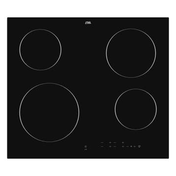 ETNA KC260ZT kookplaat Zwart Ingebouwd 60 cm Keramisch, Witgoed en Apparatuur, Kookplaten, Ophalen of Verzenden, Nieuw, Keramisch