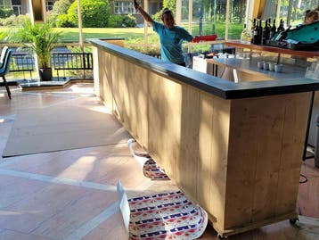 Man Cave Bar en Inrichting op maat | Robuust, Ophalen of Verzenden, Nieuw, Inclusief barstoelen
